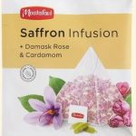 Safran-Tee (enthält Safran, Kardamom und Damaskus-Rose)